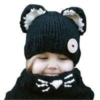 Cat Ear Kids Winter Wrap Scarf - Golonzo -                                                                             