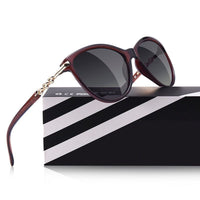 Cat Eye Gradient Shades Polarized Sunglasses - Golonzo -                                                                             