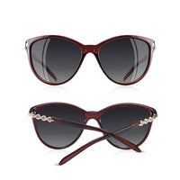 Cat Eye Gradient Shades Polarized Sunglasses - Golonzo -                                                                             