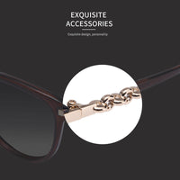 Cat Eye Gradient Shades Polarized Sunglasses - Golonzo -                                                                             