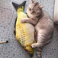 Cat Favor Fish Cat Toy Mint Stuffed Fish Shape - Golonzo -                                                                             