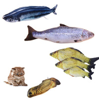 Cat Favor Fish Cat Toy Mint Stuffed Fish Shape - Golonzo -                                                                             