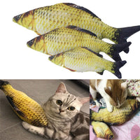 Cat Favor Fish Cat Toy Mint Stuffed Fish Shape - Golonzo -                                                                             