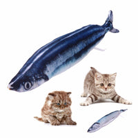 Cat Favor Fish Cat Toy Mint Stuffed Fish Shape - Golonzo -                                                                             