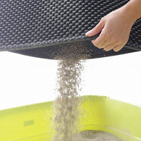 Cat Litter Locker Mat - Waterproof Pet Litter Traping Mat - Golonzo -                                                                             