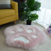 Cat Paw Soft Carpet - Cute Decorations - Golonzo -                                                                             