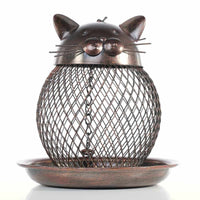 Cat Shaped Bird Feeder - Golonzo -                                                                             