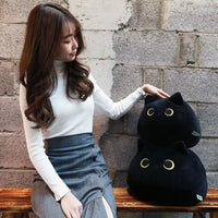 Cat Shaped Soft Plush Pillows Cartoon Animal Stuffed Toys - Golonzo -                                                                             