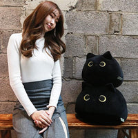 Cat Shaped Soft Plush Pillows Cartoon Animal Stuffed Toys - Golonzo -                                                                             