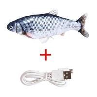 Cat Toy Fish Funny Simulation Charging Dancing Fish - Golonzo -                                                                             