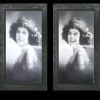 Changeable 3D Ghost Photo Frame Horror Portrait Picture Halloween Party Decoration - Golonzo -                                                                             