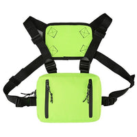 Chest Bag Fashion Double Rectangle Streetwear - Golonzo -                                                                             