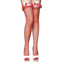 Christmas Santa Claus Cosplay Costume Red Tights - Golonzo -                                                                             