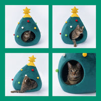 Christmas Tree Cat House - Golonzo -                                                                             