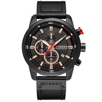 Chronograph Quartz Men's Watch - Sports Military Wristwatches - Golonzo -                                                                             
