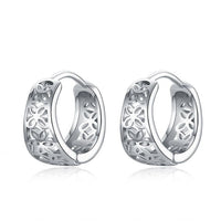 Classic Design Gold Color Wedding Hoop Jewelry Earrings for Women - Golonzo -                                                                             