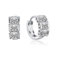 Classic Design Gold Color Wedding Hoop Jewelry Earrings for Women - Golonzo -                                                                             