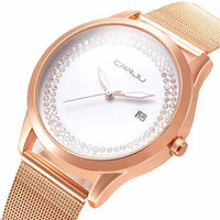 Classic Diamonds Women's Quartz Watch - Golonzo -                                                                             