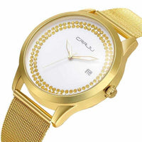 Classic Diamonds Women's Quartz Watch - Golonzo -                                                                             