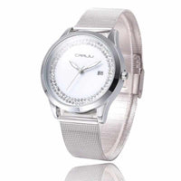 Classic Diamonds Women's Quartz Watch - Golonzo -                                                                             