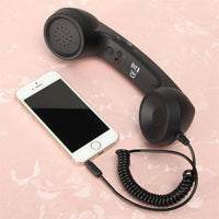 Classic retro telephone Handset Mini Mic Speaker - Golonzo -                                                                             