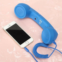 Classic retro telephone Handset Mini Mic Speaker - Golonzo -                                                                             