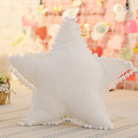 Cloud Plush Pillow Pink White Stuffed Soft Star Throw Pillow Moon Cushion Pillow Sofa Home Decor - Golonzo -                                                                             
