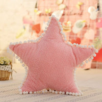 Cloud Plush Pillow Pink White Stuffed Soft Star Throw Pillow Moon Cushion Pillow Sofa Home Decor - Golonzo -                                                                             