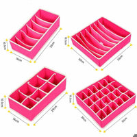 Collapsible Storage Boxes Sets for Underwear - Golonzo -                                                                             