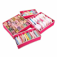 Collapsible Storage Boxes Sets for Underwear - Golonzo -                                                                             