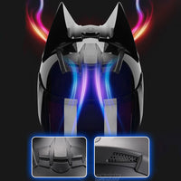 Colorful Cat Ear Motorcycle Helmet - Golonzo -                                                                             