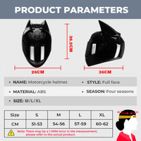 Colorful Cat Ear Motorcycle Helmet - Golonzo -                                                                             