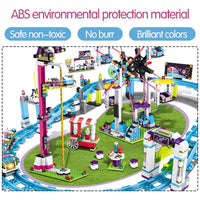 Compatible Friends Amusement Park with Roller Coaster - Golonzo -                                                                             