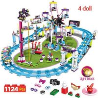 Compatible Friends Amusement Park with Roller Coaster - Golonzo -                                                                             