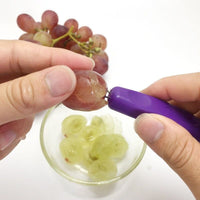 Convenient Grape Peelers 2 Stainless Steel Rings Fruit Peeler Kitchen Tools - Golonzo -                                                                             