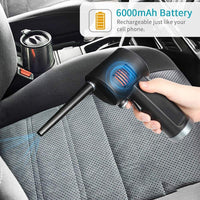 Cordless Rechargeable Air Duster for Computer Cleaning - Golonzo -                                                                             