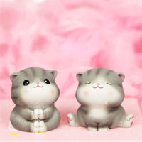 Creative Cat Resin Statue  Decor For Car Desk - Golonzo -                                                                             