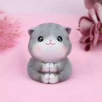 Creative Cat Resin Statue  Decor For Car Desk - Golonzo -                                                                             