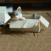 Creative Lucky Animal Cat Ornaments Living Room Office Decorations Home Decoration - Golonzo -                                                                             