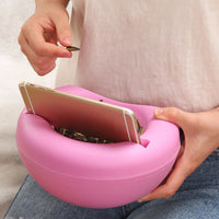 Creative Shape Lazy Snack Bowl Plastic Double Layers - Golonzo -                                                                             