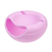 Creative Shape Lazy Snack Bowl Plastic Double Layers - Golonzo -                                                                             