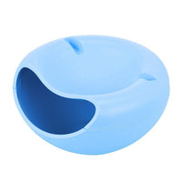 Creative Shape Lazy Snack Bowl Plastic Double Layers - Golonzo -                                                                             