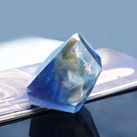 Crystal Epoxy Faceted Stone Silicone Mould Geometric Jewelry Mold Silicone DIY Crafts - Golonzo -                                                                             