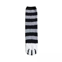 Cute Cat Paw Fluffy Winter Socks - Golonzo -                                                                             
