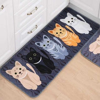 Cute Cat Welcome Rug - Golonzo -                                                                             