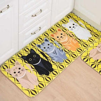 Cute Cat Welcome Rug - Golonzo -                                                                             