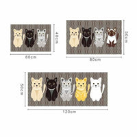 Cute Cat Welcome Rug - Golonzo -                                                                             