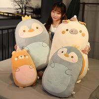 Cute Elastic Animal Toy Plush Stuffed Pillows - Golonzo -                                                                             