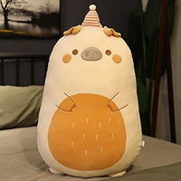 Cute Elastic Animal Toy Plush Stuffed Pillows - Golonzo -                                                                             