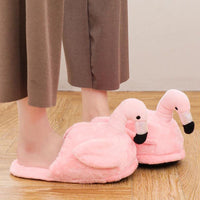 Cute Flamingo Slippers - Golonzo -                                                                             